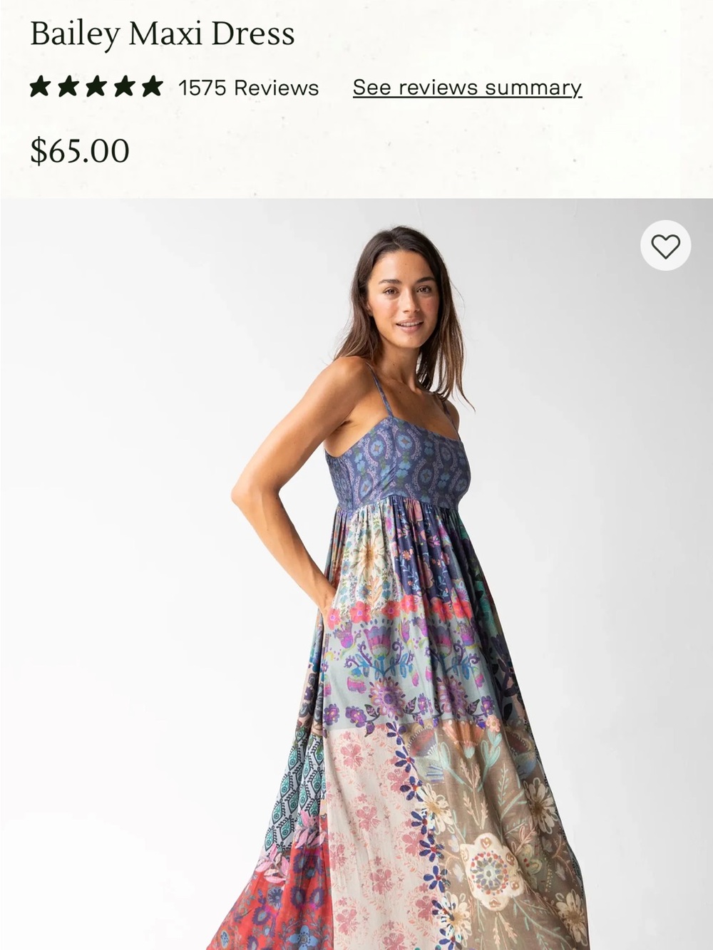 NATURAL LIFE Bailey Maxi Dress - Picture 4 of 4